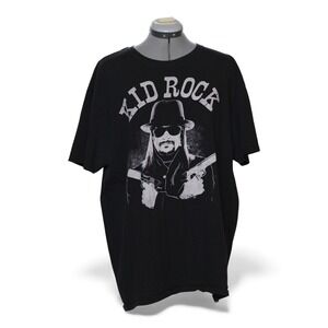 Kid Rock T Shirt Black‎ Mens XL American Rock Roll Graphic Tee